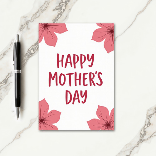 Faux Finish Happy Mothers Day Card