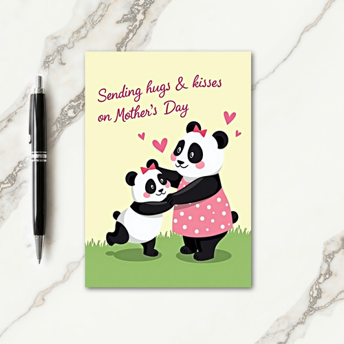 Faux Foil Happy Bears Card