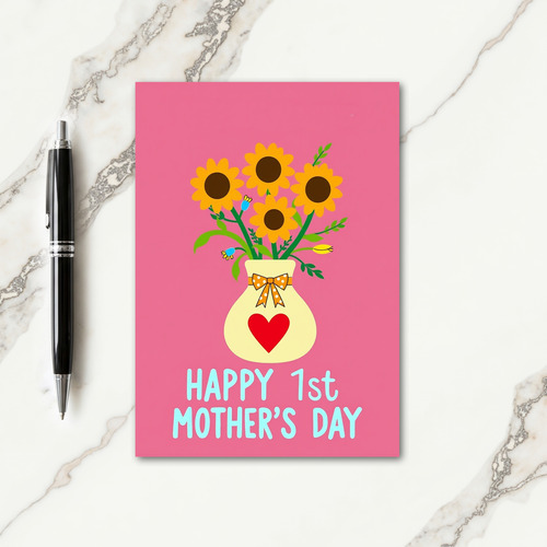 Faux Foil Happy Mothers Day Card