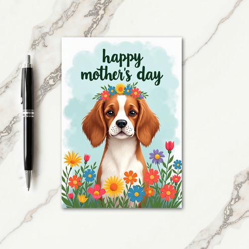 Faux Foil Puppy Love Card