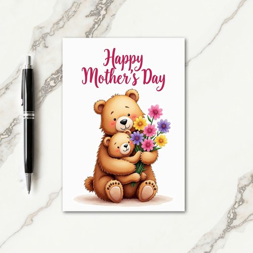 Faux Fur Mother Love Card