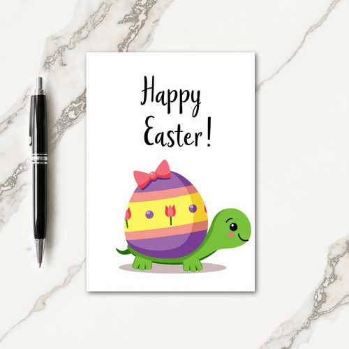 Faux Gold Easter Reptile Card
