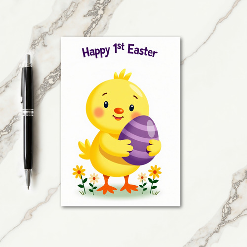 Faux Gold First Event Card