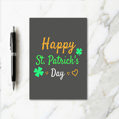 Faux Gold Happy Day Card