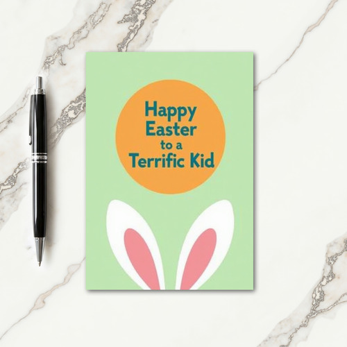 Faux Gold Happy Wishes Card