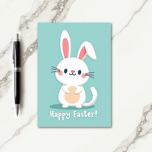 Faux Paper Easter Card