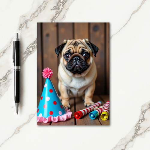 Fawn Dog Birthday Card