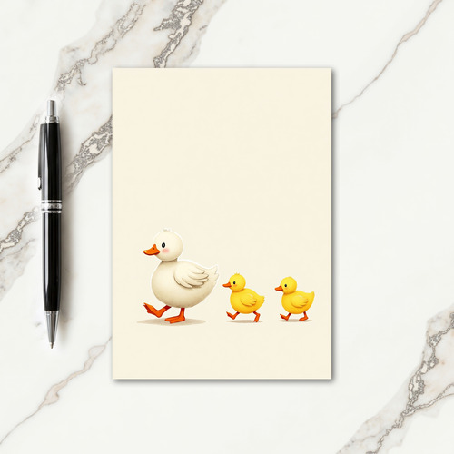 Feathered Family Sweet Card
