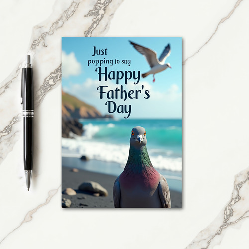 Feathered Friend Fathers Day Card
