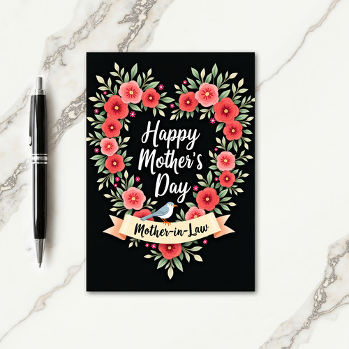 Feathered Friend Mothers Day Card