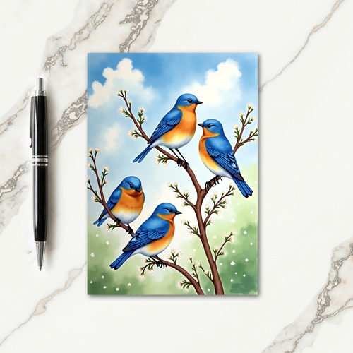 Feathered Friends Mothers Card