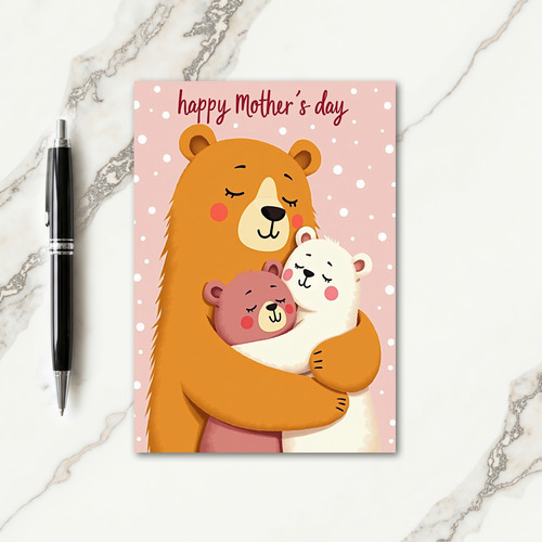 Felt Family Embrace Card