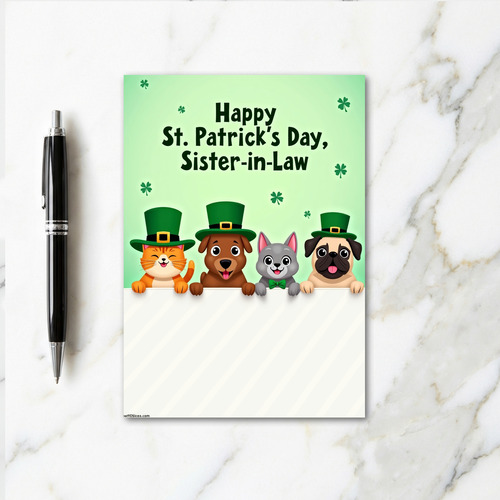 Festive Animal Celebration Card