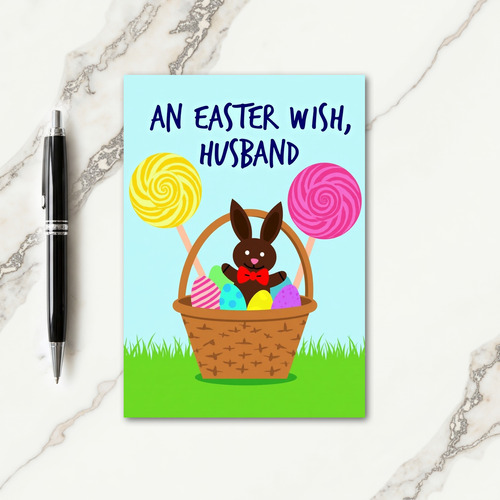 Festive Basket Friend Occasion Card