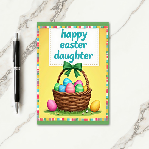 Festive Basket Seasonal Card