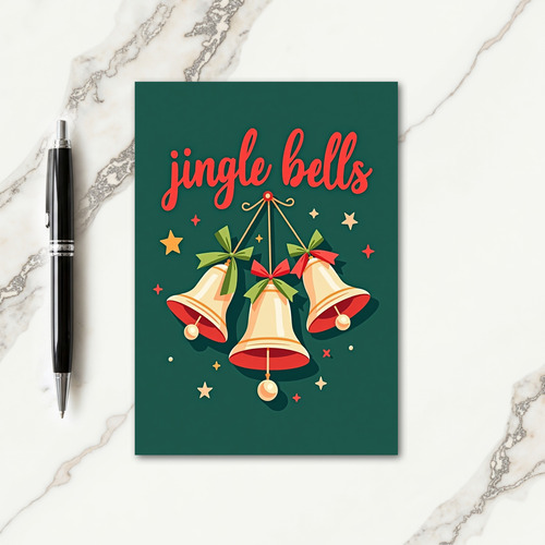 Festive Bell Trio Card