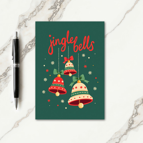 Festive Bells Art Card