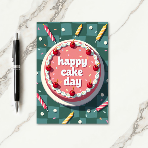 Festive Berry Birthday Card