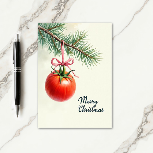 Festive Berry Branch Card