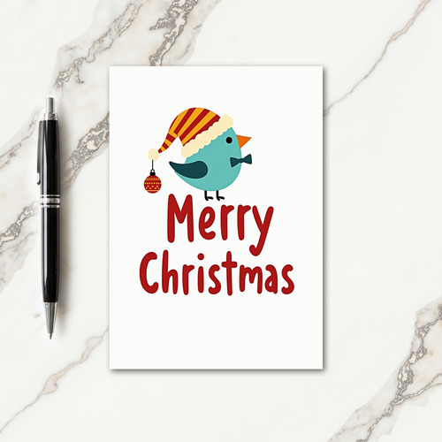 Festive Bird Holiday Card thumbnail