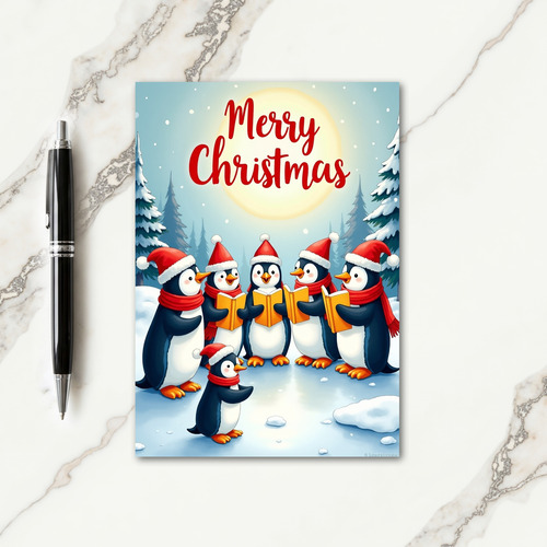 Festive Birdsong Christmas Card