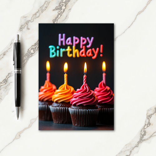 Festive Birthday Chocolate Card