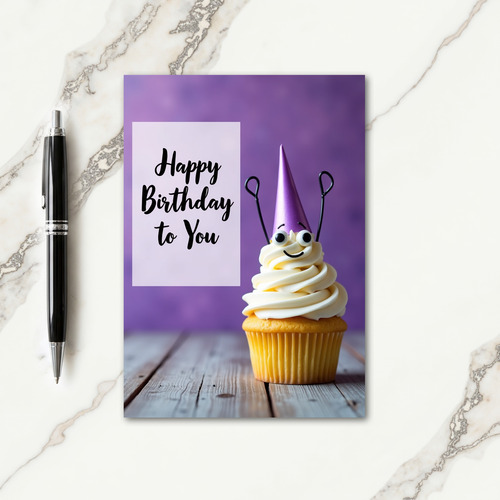 Festive Birthday Googly Eye Card
