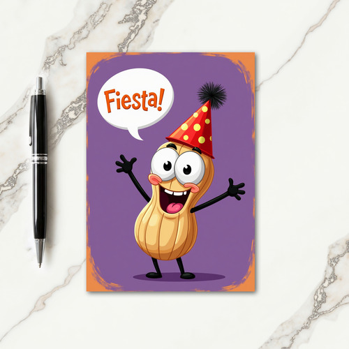 Festive Birthday Nut Card