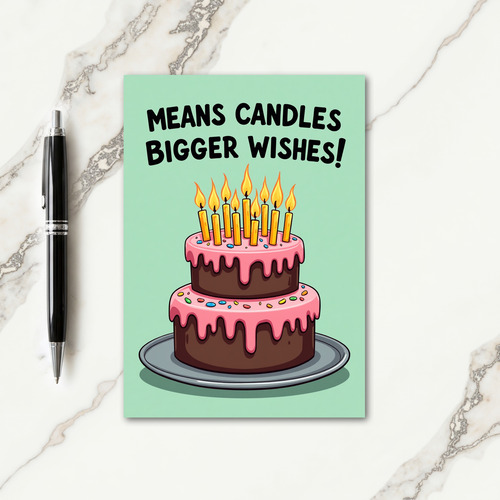 Festive Birthday Sprinkles Art Card