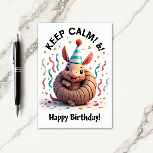 Festive Birthday Star Card