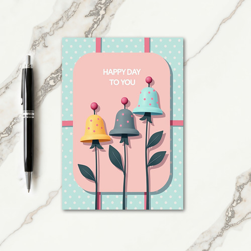 Festive Birthday Whimsical Card