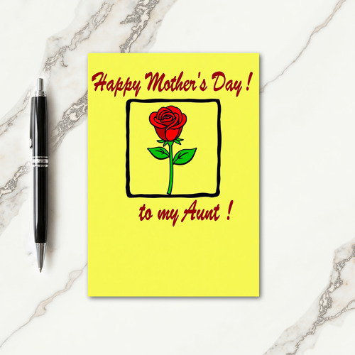 Festive Bloom Mothers Day Card