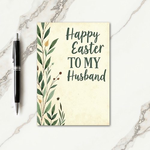 Festive Botanical Greeting Card