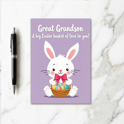 Festive Bunny Spring Card