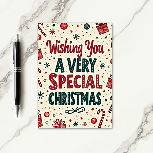 Festive Calligraphy Card thumbnail