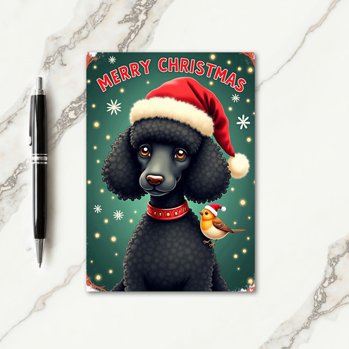 Festive Canine Friend Card
