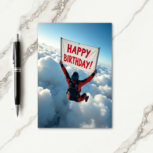 Festive Celestial Birthday Card