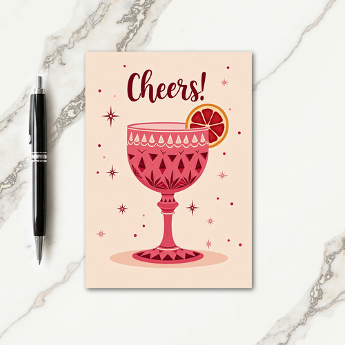 Festive Cocktail Card
