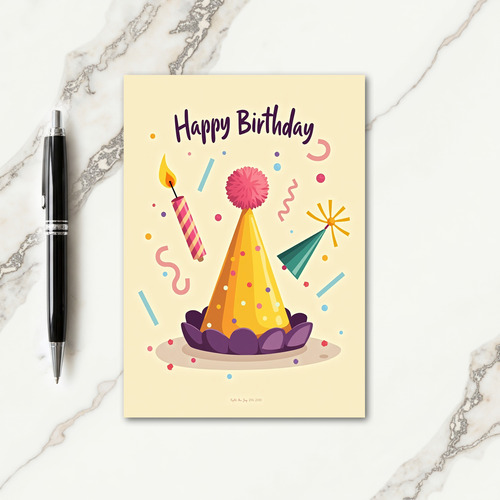 Festive Confetti Card