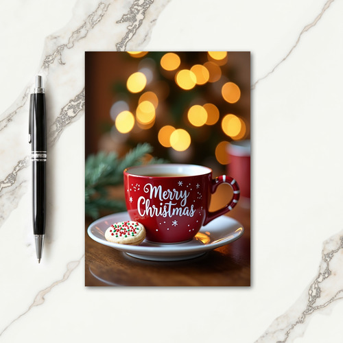 Festive Cookie Treat Card