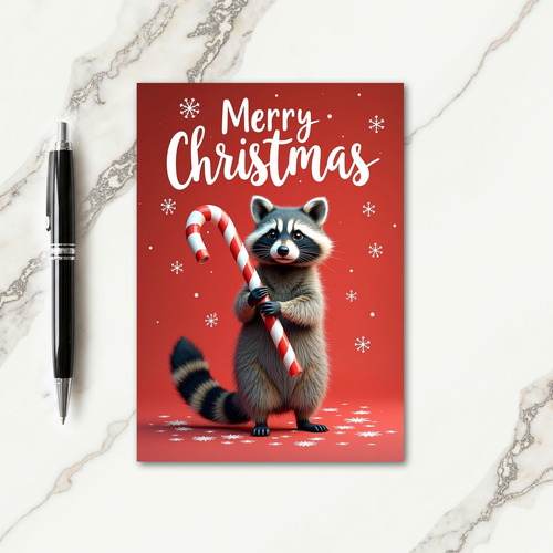 Festive Creature Christmas Card