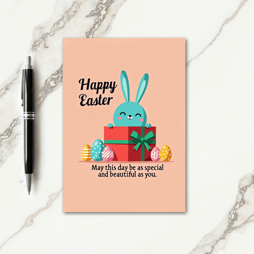 Festive Creature Gift Box Card