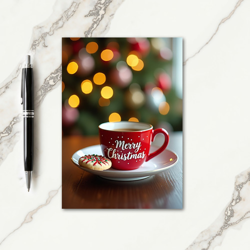 Festive Cup Treat Card