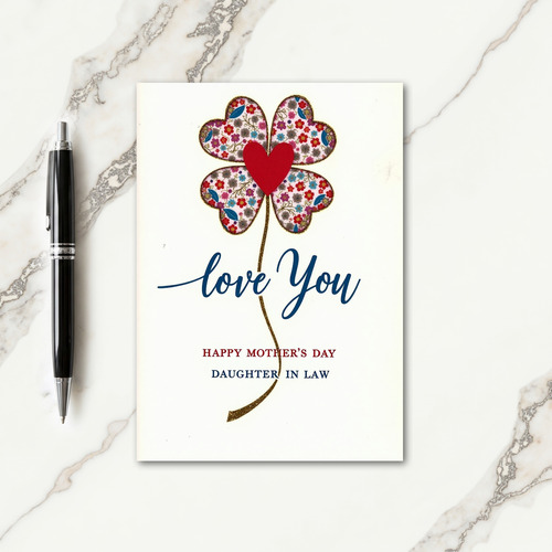 Festive Daughter In Law Card