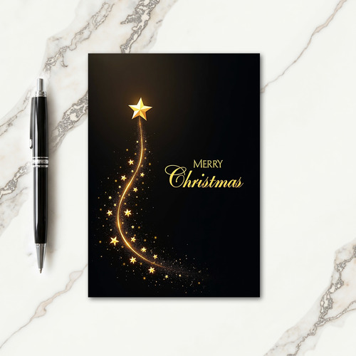 Festive Dust Christmas Card