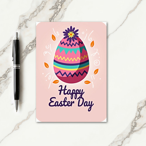 Festive Egg Holiday Card