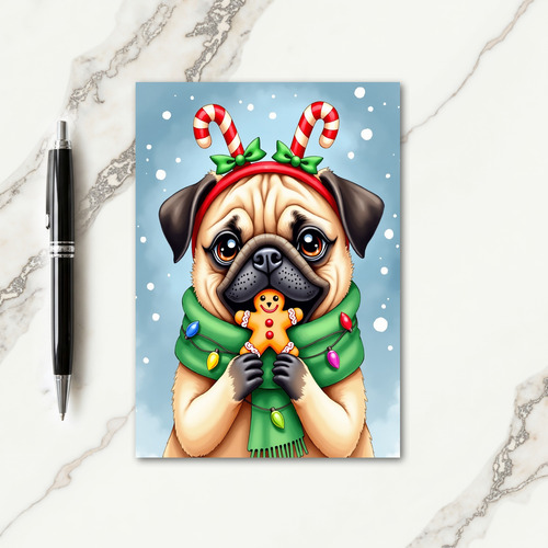 Festive Fawn Friend Card