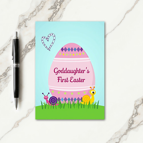 Festive First Birthday Card