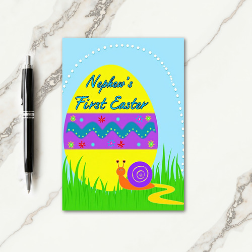 Festive First Occasion Card