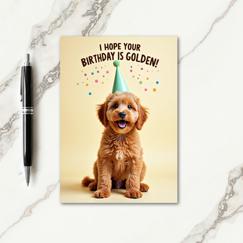 Festive Fluffy Birthday Card